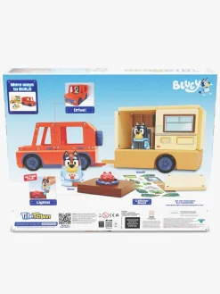Legetøjsbiler & -Fartøjer|TileTown Tile Town Bluey Magnetisk Byggesæt Campingvognssæt