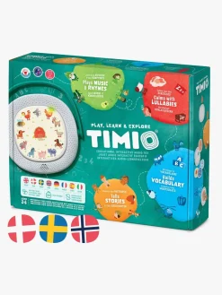 Lærerig Leg|TIMIO Interaktiv Lydafspiller Skandinavisk Startpakke