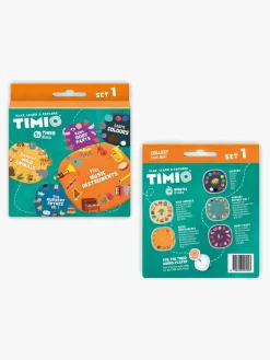 Lærerig Leg|TIMIO Skivepakke 1, Farver Krop & Musik 5-i-1 Flerfarvet