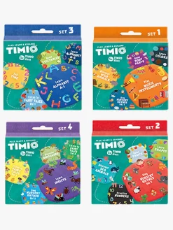 TIMIO Lærerig Leg-Skivepakke 5-i-1 4-pak