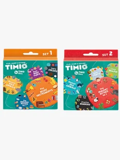 Lærerig Leg|TIMIO Skivepakke 5-i-1 Tal & Farver 2-pak