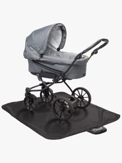 Vogntilbehør|Tinkafu Gulvbeskyttelse 120x145cm, Sort