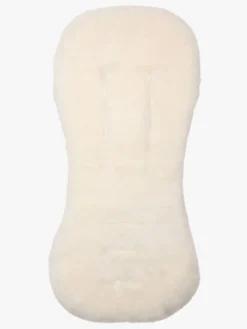 Tinkafu Vogntilbehør-Lammeskind Merinould Hynde, White