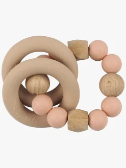 Babylegetøj|Dåbsgaver|TinyTot Tiny Tot Rangle, Dusty Pink