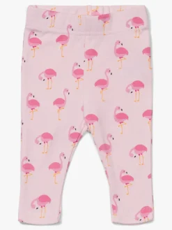 Børn TinyTreasure Underdele-Tiny Treasure Lexi Leggings 2-pak, Pink/Flamingo