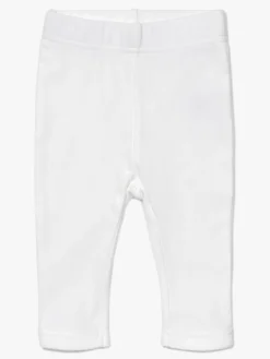 Underdele|TinyTreasure Tiny Treasure Lexi Leggings 2-pak, White/Flamingo Lyserød/Hvid