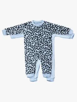 Børn TinyTreasure Heldragter-Tiny Treasure Maxime Heldragt 2-pak, Baby Blue