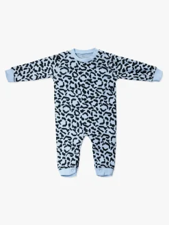 Børn TinyTreasure Heldragter-Tiny Treasure Maxime Heldragt 2-pak, Baby Blue