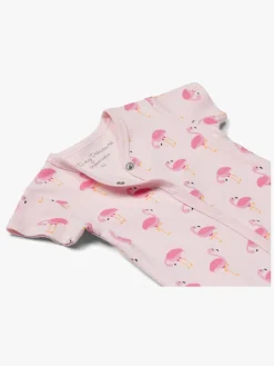 Børn TinyTreasure Heldragter-Tiny Treasure Summer Heldragt 2-pak, Pink/Flamingo