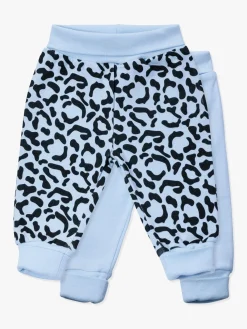 Underdele|TinyTreasure Tiny Treasure Willow Bukser 2-pak, Baby Blue/Leo Blå