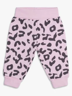 Underdele|TinyTreasure Tiny Treasure Willow Bukser, Chalk Pink Lyserød/Sort