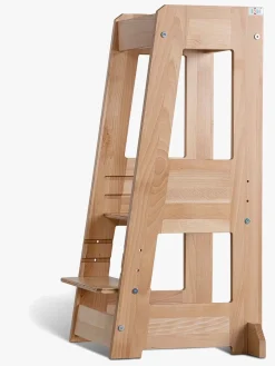 Børnemøbler|tiSsi Læringstårn, Beech Natural Beige