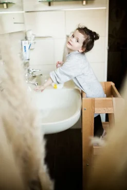 Børnemøbler|tiSsi Læringstårn, Beech Natural Beige