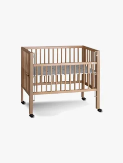 Børn tiSsi Børnesenge & Tilbehør-MAXI Bedside Crib 90x50, Natur