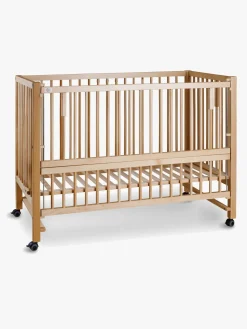 Børnesenge & Tilbehør|tiSsi XXL Bedside Crib HAJO 120x60, Natur