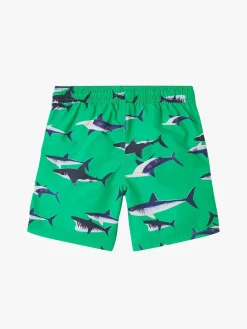 Børn TomJoule Uv & Strand-Tom Joule Ocean Badeshorts, Greenshark