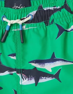 Børn TomJoule Uv & Strand-Tom Joule Ocean Badeshorts, Greenshark