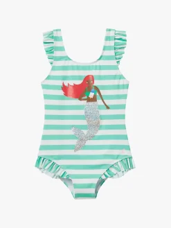 Uv & Strand|TomJoule Tom Joule Splash Badedragt, Greenstripe