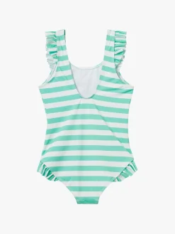 Uv & Strand|TomJoule Tom Joule Splash Badedragt, Greenstripe