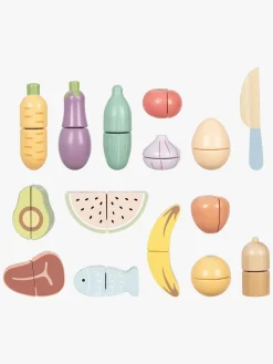 TookyToy Rolleleg-Tooky Toy Cutting Spisesæt, Grøn