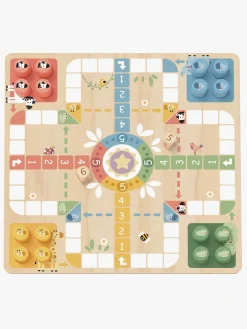 Spil & Puslespil|TookyToy Tooky Toy Ludo Brætspil 2-i-1