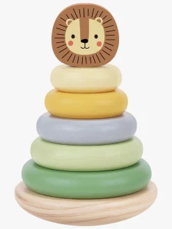 Babylegetøj|TookyToy Tooky Toy Løve Stabeltårn, Multifarvet Flerfarvet