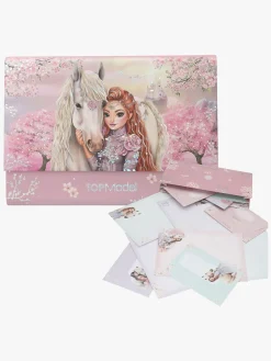 TOPModel Kreativt Legetøj-Brevpapir i Mappe Viva Violet