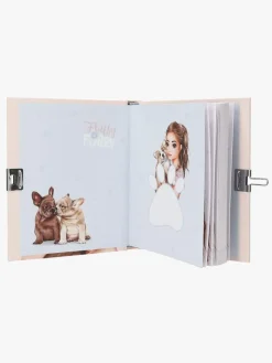 Kreativt Legetøj|TOPModel Dagbog med Hjertelås DOGGY Lyserød