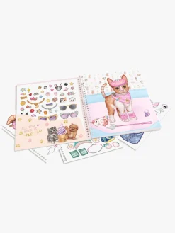Kreativt Legetøj|TOPModel Dress Me Up Klistermærkebog Kitty