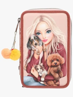 TOPModel Kreativt Legetøj-FUR-EVER FRIENDS Penalhus med 3 Rum