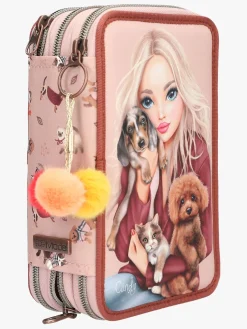 TOPModel Kreativt Legetøj-FUR-EVER FRIENDS Penalhus med 3 Rum