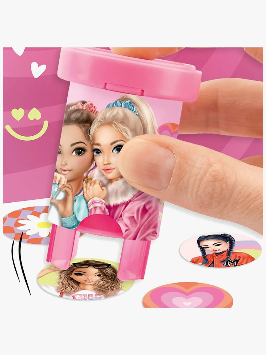 Kreativt Legetøj|TOPModel Klistermærkestempel