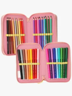 Kreativt Legetøj|TOPModel Penalhus med 3 Rum Juicy Flerfarvet