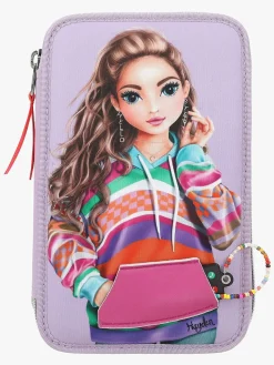 Kreativt Legetøj|TOPModel Tredelt Penalhus med Magnetisk Uro Joy Lilla