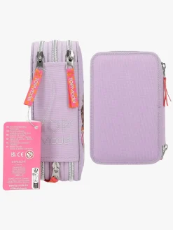 Kreativt Legetøj|TOPModel Tredelt Penalhus med Magnetisk Uro Joy Lilla