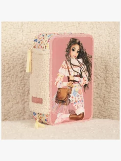 Kreativt Legetøj|TOPModel Tredelt Penalhus Cosy Lyserød