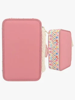 Kreativt Legetøj|TOPModel Tredelt Penalhus Cosy Lyserød