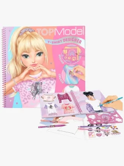 TOPModel Kreativt Legetøj-T-shirt Designbog DIY-sæt