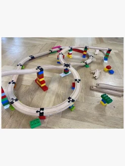 Togbaner & Legeborde|TOY2TrackConnector TOY2 Track Connector Builder Set Koblinger