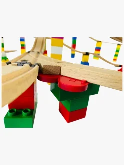 Togbaner & Legeborde|TOY2TrackConnector TOY2 Track Connector Builder Set Koblinger