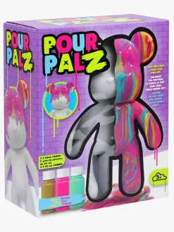 Kreativt Legetøj|TOYMONSTER POUR PALZ DIY-sæt Mal Din Egen Bjørn, Golden Dream