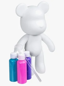 TOYMONSTER Kreativt Legetøj-POUR PALZ DIY-sæt Mal Din Egen Bjørn, Berry Blast