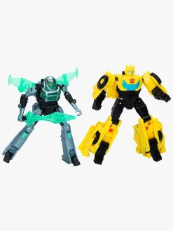 Legetøjsfigurer|Transformers EarthSpark Cyber-Combiner Figursæt Bumblebee & Mo Malto Flerfarvet