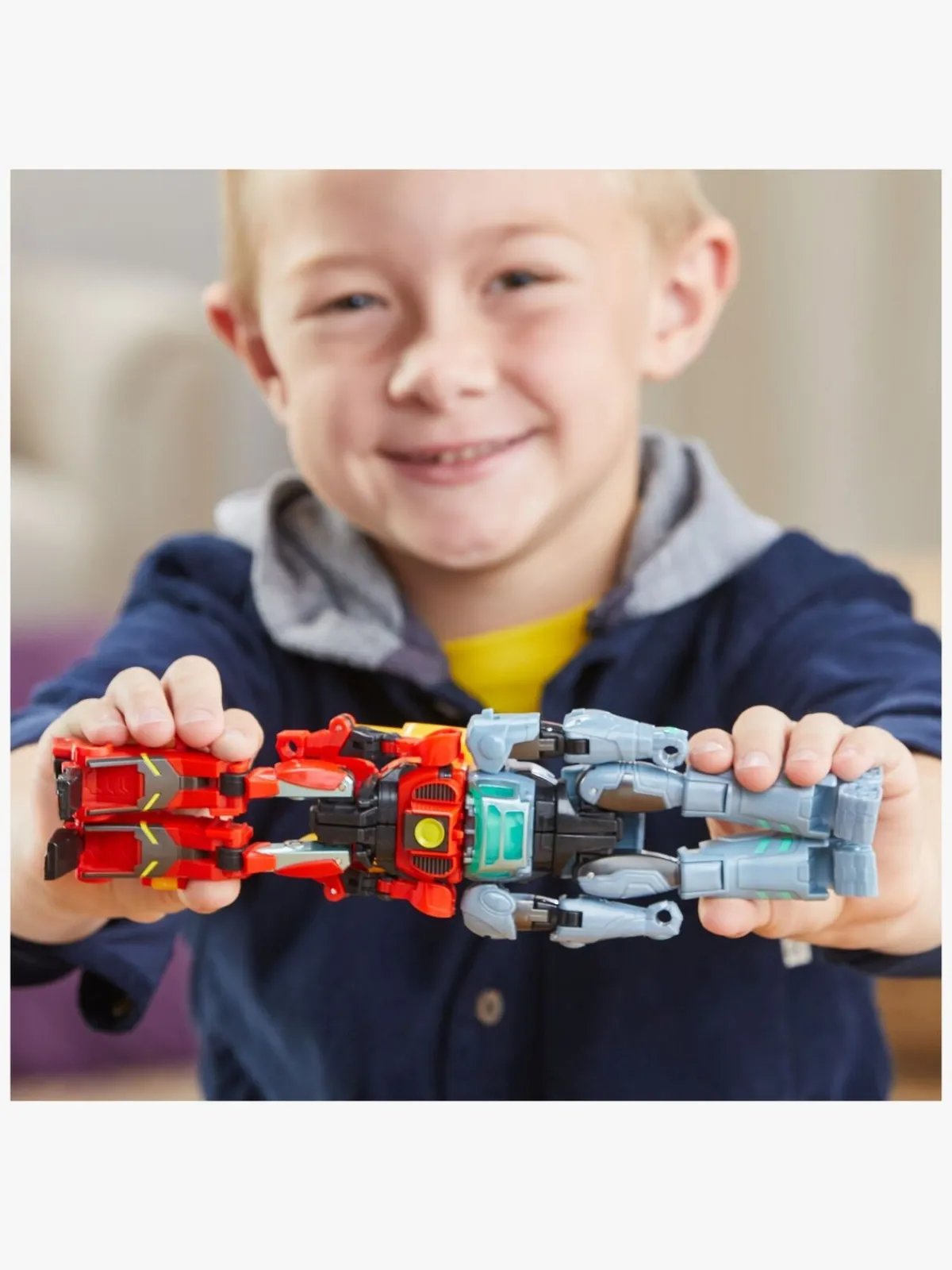 Transformers Legetøjsfigurer-EarthSpark Cyber-Combiner Figursæt Terran Twitch & Robby Malto