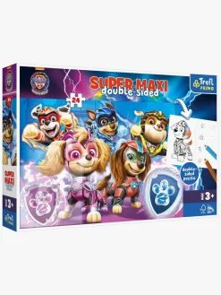 PawPatrol Spil & Puslespil-Trefl Primo Paw Patrol The Mighty Movie Super Maxi Puslespil 24 Brikker