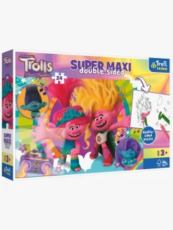 Spil & Puslespil|Trolls Trefl Primo 3 Super Maxi Puslespil 24 Brikker