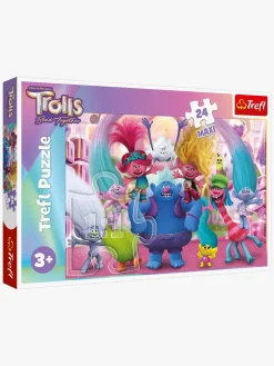 Spil & Puslespil|Trolls Trefl Maxi Puslespil 24 Brikker