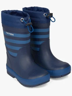 Børn Tretorn Gummistøvler-Gränna Vinter Forede Gummistøvler, Navy/Storm