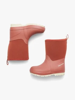 Gummistøvler|Tretorn Kuling Neoprene Forede Gummistøvler, Dark Cedar Lyserød