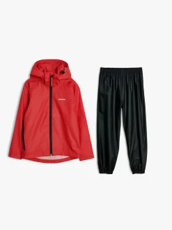 Børn Tretorn Regntøj-Packable Regnsæt, Bright Red